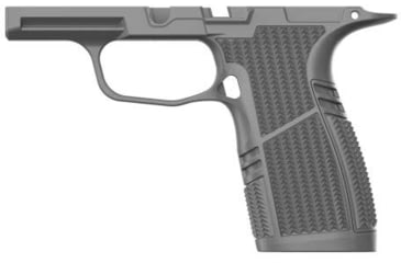 Image of OpticsPlanet Exclusive Tyrant CNC Snub Nose Sig Sauer P365 Grip Module, Grey, TD-P365GRM-SNUB-GREY