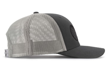 Image of OpticsPlanet Trucker Hat Embroidered Logo, Charcoal/Grey, OPLChar/Gr-Ch/Gr