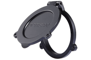 Image of Optisan Precision Sports Optics EVXMFCU40 EVX Metal Flip Up Covers, Ocular 40mm, Black, 37554