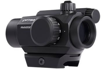 Image of Optisan Precision Sports Optics RMX202 1x20mm Rifle Red Dot Sight, 2 MOA, Black, 37572