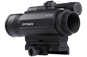 Image of Optisan Precision Sports Optics RMX302 1x30mm Rifle Red Dot Sight, 2 MOA, Black, 37573
