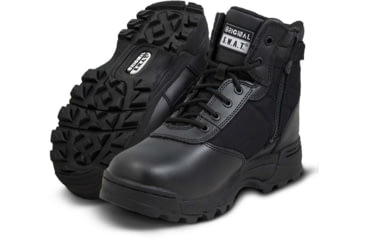 Image of Original S.W.A.T. Classic 6in Waterproof Side Zip CST Boots, 6, Black, 116101-6.0-R
