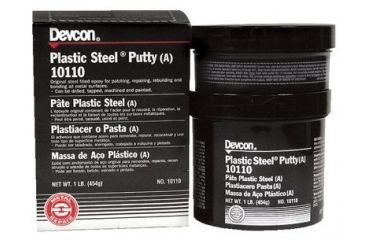 Image of Devcon 25lb Can Plastic Steel 230-10130, Unit EA