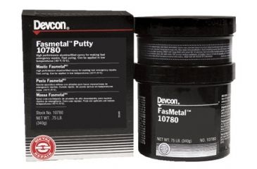 Image of Devcon 3/4lb Fasmetal Repair Epoxy 230-10780, Unit EA
