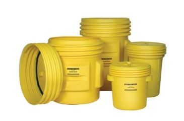 Image of Eagle Manufacturing 30 Gal Lab Pack Blue W/metal L 258-1601MB, Unit EA