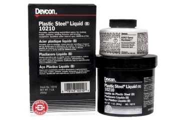 Image of Devcon 1lb Plastic Steelliquid B 230-10210, Unit EA