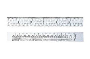 Image of L.S. Starrett C622r-6 6in Steel Rule Sp 681-56660, Unit EA