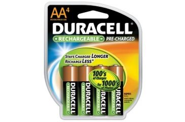 Image of Duracell Precharged Aa 4pk 243-DX1500R4, Unit PK
