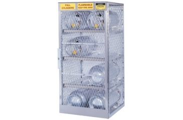 Image of Justrite 8 Cylinder Vertical Storage Lo 400-23010, Unit EA
