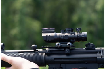 Image of Osprey Global 4x32 MilDot Rifle Scope, 30mm Tube, MilDot Reticle, Black, 4x32MDG
