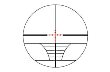 Image of Osprey Global Compact 3-9x42mm LPVO 30mm Tube Rifle Scope, Second Focal Plane, Rangefinder Reticle, Black, CP3-9x42IRF