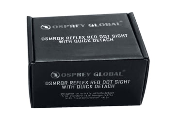 Image of Osprey Global Multi Reticle 1x Quick Release Sight, Multi-Reticle, Black, DSMRQR
