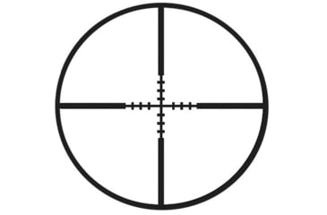 Image of Osprey Global Standard 3-9x40mm LPVO 1in Tube Rifle Scope, Second Focal Plane, Sniper Reticle, Silver, SDS3-9X40S
