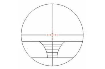 Image of Osprey Global 1-6x24mm LPVO 30mm Tube Rifle Scope, Rangefinder Reticle, Black, 1-6X24IRF