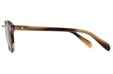 Image of OTIS A DAY LATE Sunglasses, Eco Hornwood/Brown Polar, 50-23-140, 25-2101P