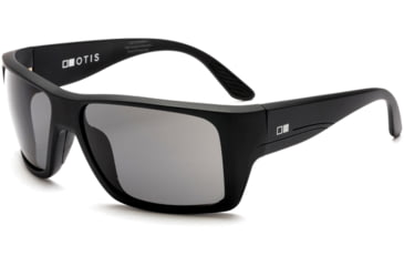 Image of OTIS COASTIN Sunglasses - Mens, Matte Black/L.I.T Polar Grey, 61-16-129, 139-2001LL