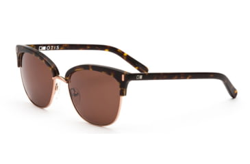 Image of OTIS LITTLE LIES Sunglasses - Womens, Matte Dark Tort/Brown Polar, 56-17-140, 20-1801P