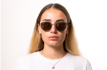 Image of OTIS RUMOURS Sunglasses - Womens, Rose Gold/Brown Polar, 54 - 20 - 135, 13-1701P
