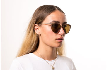 Image of OTIS RUMOURS Sunglasses - Womens, Rose Gold/Brown Polar, 54 - 20 - 135, 13-1701P