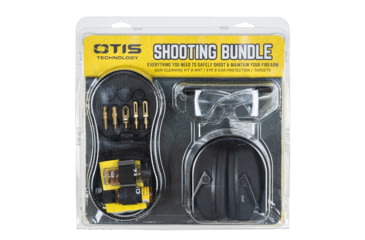 Image of Otis Technology Shooting Bundle Tactical Gun Cleaning Kit w/ Eyes/ Ears/ Targets