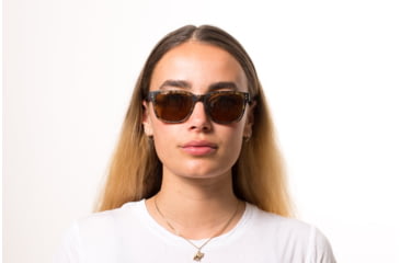 Image of OTIS TEST OF TIME Sunglasses, Matte Amber Tort/Brown Polar, 53-18-140, 92-1702P