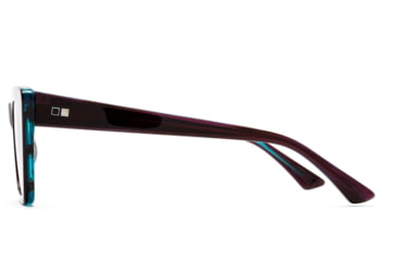 Image of OTIS VIXEN Sunglasses - Womens, Trans Berry Aqua/Smokey Blue, 53-19-145, 131-2001
