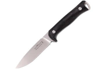 Image of OTTER-Messer Rotwild Sperber Bog Oak Knife, 4 satin finish Bohler N690 stainless blade, Bog Oak handle, RWF 03 B ME