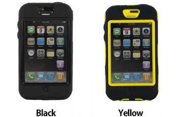 Image of OtterBox Case for iPhone Defender Series Black/Yellow