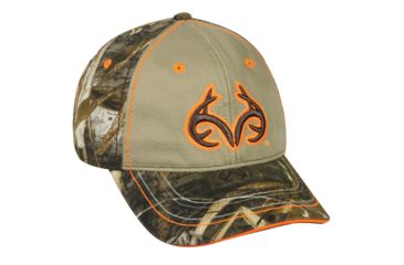 Image of Outdoor Cap Realtree Orange Cap Low Crown, Khaki / Realtree Max5, One Size, 131862