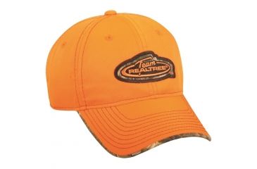 Image of Outdoor Cap Team Realtree Hat, Blaze Orange One Size TRT15G