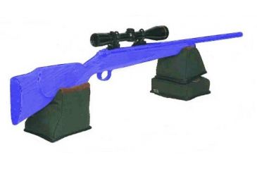 Image of Outdoor Connection 3 Piece Leather Combo Bench Rest Bags 28031