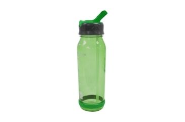 Image of Outdoor Products Triton Flip Top Water Bottle, 25.36 fl oz, Classic Green, Silicone BWT075OPCLGNOP