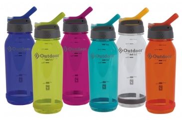 Image of Outdoor Products Triton Flip Top Water Bottle, 25.36 fl oz, Silicone, SURF BWT075OPSURFOP