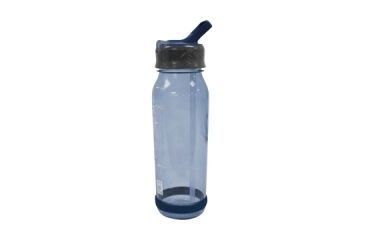 Image of Outdoor Products Triton Flip Top Water Bottle, 25.36 fl oz, Blue, Silicone BWT075OPDRBLOP