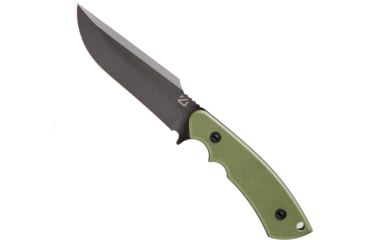 Image of Outlier Knife Company Night Fighter Fixed Blade Knives, 4.87in, 52100 Steel, Swedged/Straight Back, G10 Handle, Black, OKC115CB001