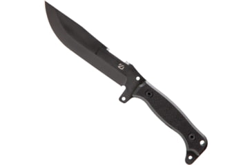 Image of Outlier Knife Company Pathseeker Fixed Blade Knives, 6in, 80CRV2 Steel, Straight Back, G10 Handle, Black, OKC109CB001