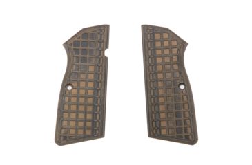 Image of Pachmayr Browning Hi Power G10 Firearm Grip, Grappler, Green / Black, 61270