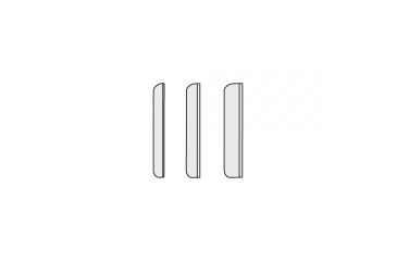 Image of Pachmayr Skeet Recoil Pad D752B, Black w/ Black Base - Small, 0.8 Thick