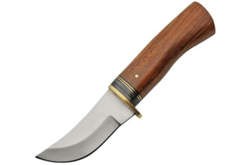 Image of Pakistan 8.5in Rosewood Knife, 8.5in overall, 3.75in Satin SS skinner blade, Rosewood, DH-8025