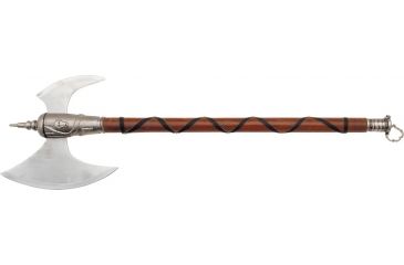 Image of Pakistan Battle Double Bladed Axe, 33.25in. PA434