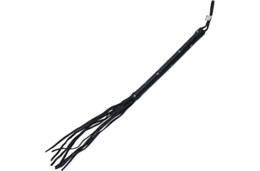 Image of Pakistan Cat of Nine Tails, Whip Measures 20in Overall, Black Leather Construction, Black, 891801
