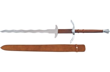 Image of Pakistan Flamberge Kriss Blade Sword, 50 5/8in. PA1097
