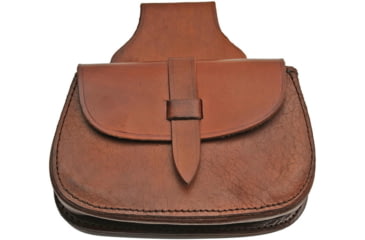 Image of Pakistan Medieval Belt Bag, 8.25in X 2in X 5.5in, Belt Loop, Leather Construction, HS-4412