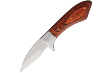 Image of Pakistan Straight Skinner Fixed Blade Knife, 2.25in, Wharncliffe, Brown, Pakkawood Handle PA7999