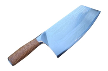Image of Paladin Custom Meat Cleaver, 8 in Blade, Stainless Steel, Wood, PE-8MC-2005