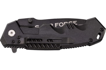 Image of Paladin EDC Folding Knife - Air Force, 3.3in, High Carbon Stainless Steel, Stainless Steel Handle, PE-KN-8502-AF