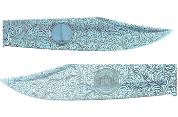 Image of Paladin Old Timer Fixed Blade Combo, Drop Point, Synthetic, Brown Handle, BROWN, PE-OT-2043