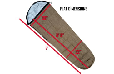Image of Pathfinder Bivvy Survival Sleeping Bag, PF-EUB