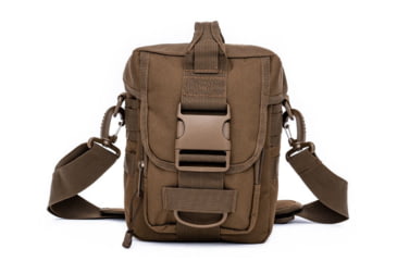 Image of Pathfinder MOLLE Bag, 12x4x6in, Brown, PF-MB-BRN