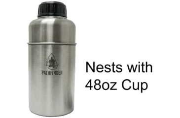 Image of Pathfinder Stainless Steel Bottle, 64oz, 09964WMBC-PF